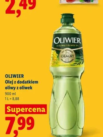 Olej z dodatkiem oliwy z oliwek Oliwier