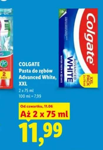 Pasta do zębów Colgate Advanced White XXL 2-pak