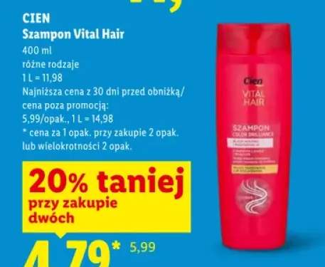 Szampon Cien Vital Hair