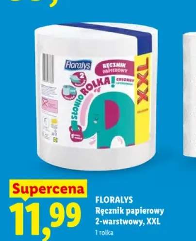 Ręcznik papierowy 2-warstwowy Floralys XXL