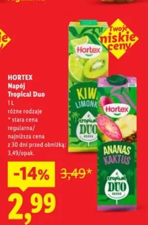 Napój Tropical Duo Hortex