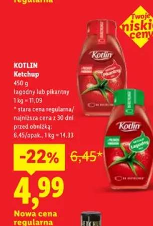 Ketchup łagodny Kotlin