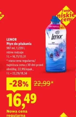 Płyn do płukania Lenor