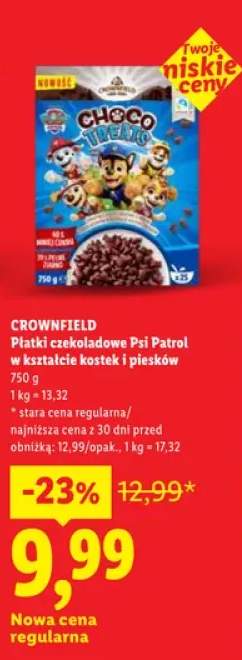 Płatki czekoladowe Psi Patrol Crownfield
