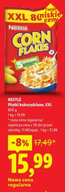 Płatki kukurydziane Nestlé XXL