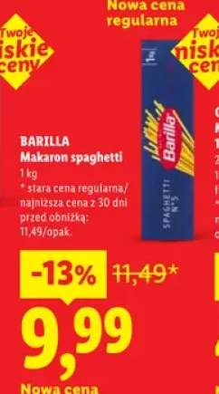 Makaron spaghetti Barilla
