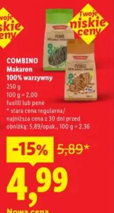 Makaron 100% warzywny fusilli Combino