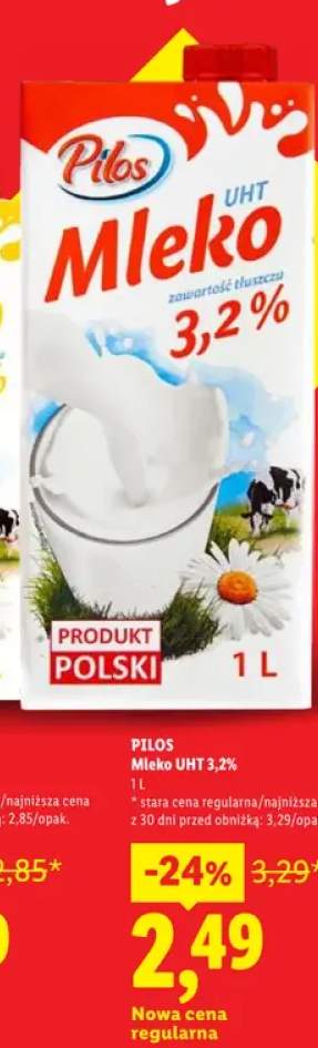 Mleko UHT Pilos 3,2%