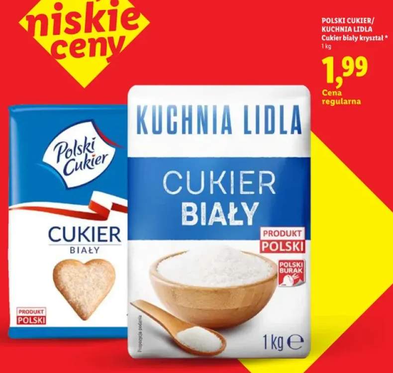 Cukier biały kryształ Polski Cukier