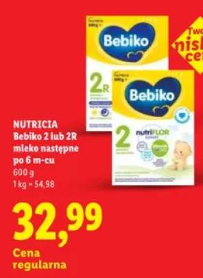 Mleko następne Bebiko 2R po 6 m-cu