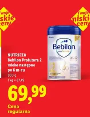 Mleko następne Bebilon Profutura 2 po 6 m-cu