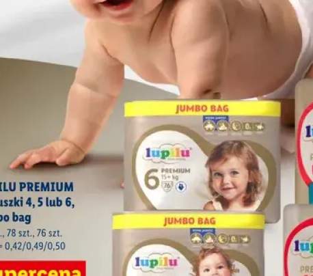 Pieluszki Lupilu Premium 6 jumbo bag