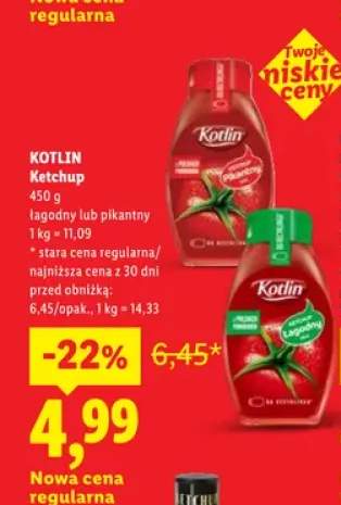 Ketchup łagodny Kotlin +1 wariant