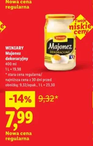Majonez Dekoracyjny Winiary