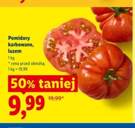 Pomidory karbowane Ryneczek Lidla