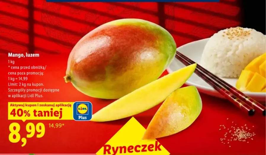 Mango luzem