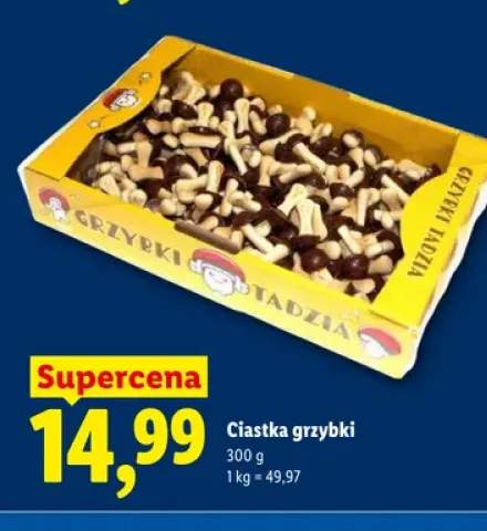 Ciastka grzybki Tadzia