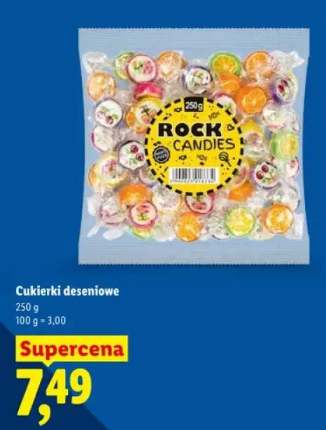 Cukierki deseniowe Rock Candies