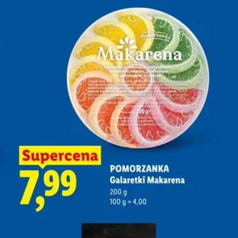 Galaretki Makarena Pomorzanka