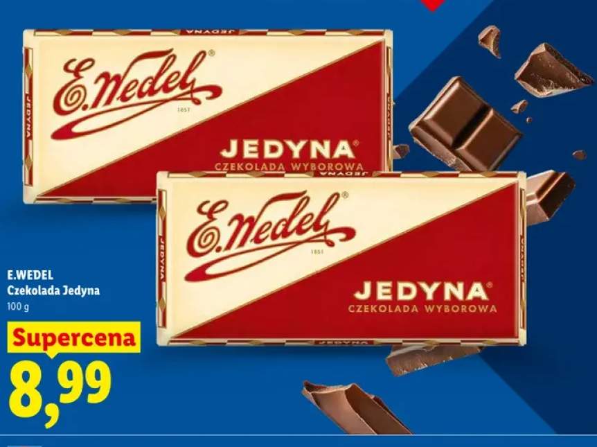 Czekolada Jedyna E.Wedel