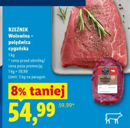 Wołowina - polędwica cygańska Rzeźnik