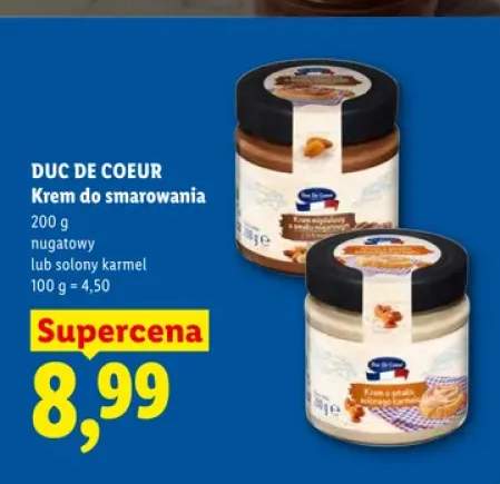 Krem do smarowania nugatowy Duc De Coeur +1 wariant