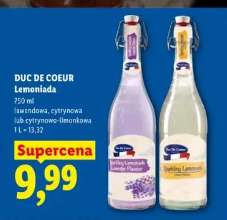 Lemoniada lawendowa Duc De Coeur +2 warianty