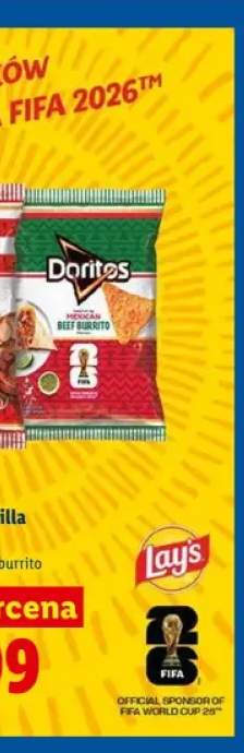 Chipsy tortilla Doritos Mexican Beef Burrito