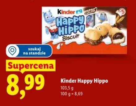 Wafelki Kinder Happy Hippo 5-pak