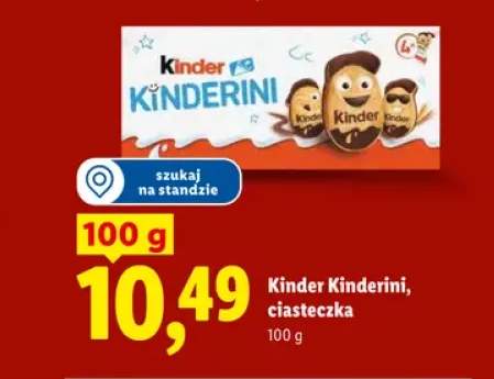 Ciasteczka Kinder Kinderini