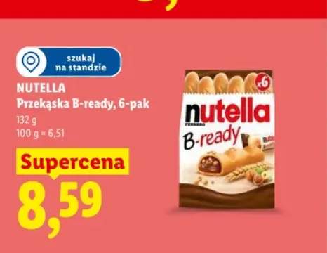 Przekąska Nutella B-ready 6-pak