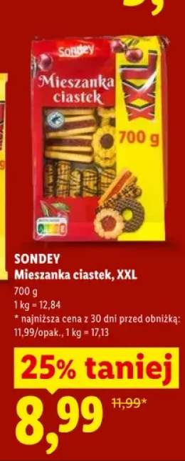 Mieszanka ciastek Sondey XXL