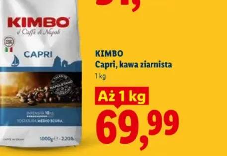 Kawa ziarnista Kimbo Capri