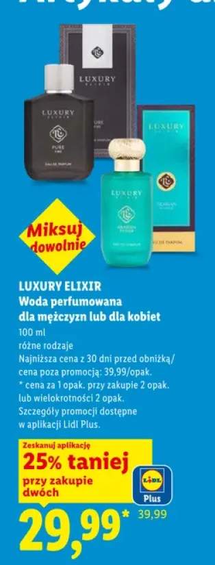 Woda perfumowana dla kobiet Luxury Elixir +1 wariant