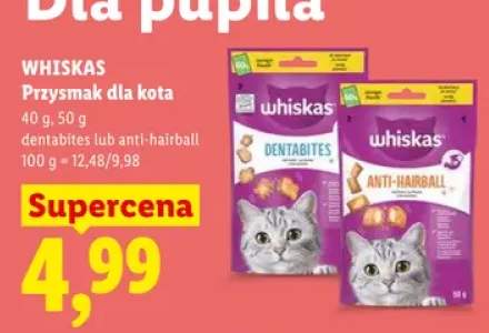 Przysmak dla kota Whiskas Dentabites +1 wariant