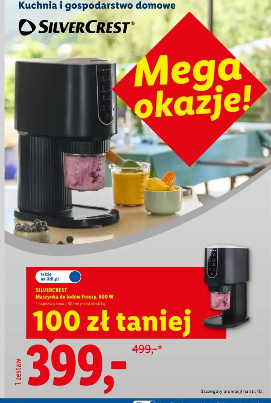 Maszynka do lodów Silvercrest Freezy