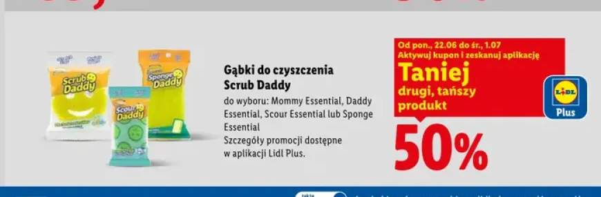 Gąbka do czyszczenia Scrub Daddy Mommy Essential +3 warianty