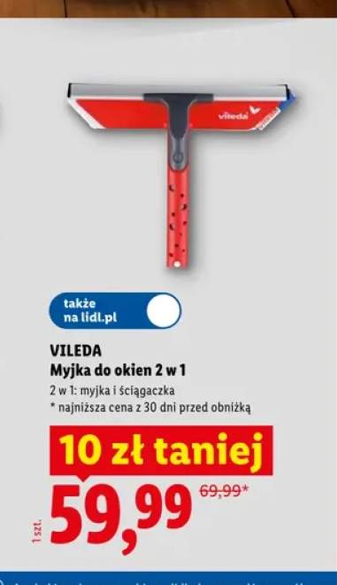 Myjka do okien 2 w 1 Vileda
