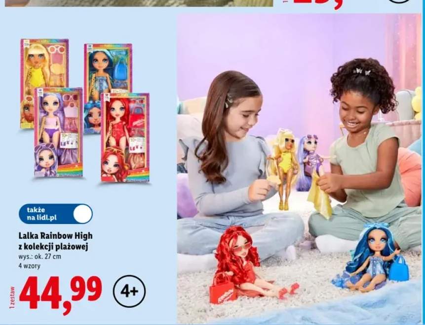 Lalka Rainbow High z kolekcji plażowej