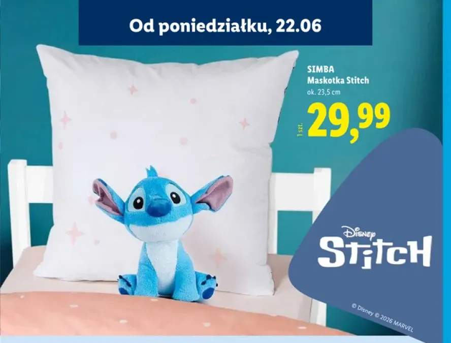 Maskotka Stitch Simba ok. 23,5 cm