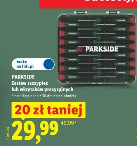 Zestaw szczypiec Parkside +1 wariant