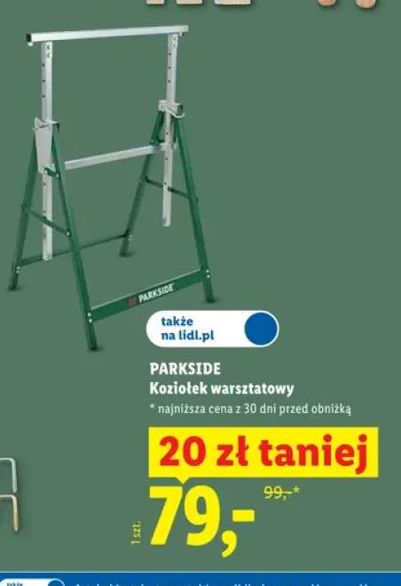 Koziołek warsztatowy Parkside