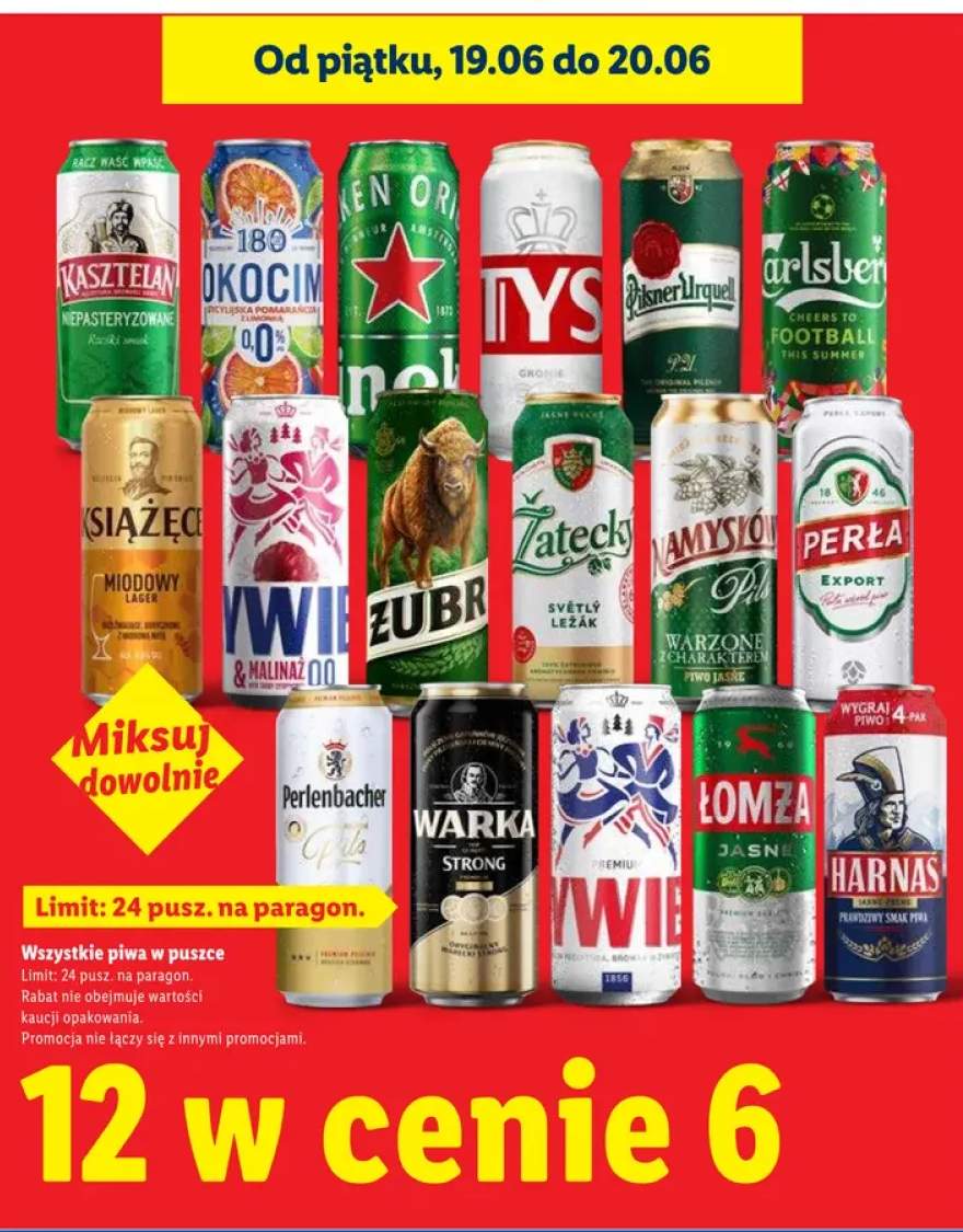 Piwo Kasztelan Niepasteryzowane +16 wariantów