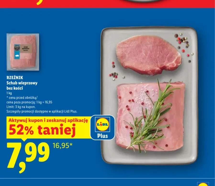 Schab wieprzowy bez kości Rzeźnik