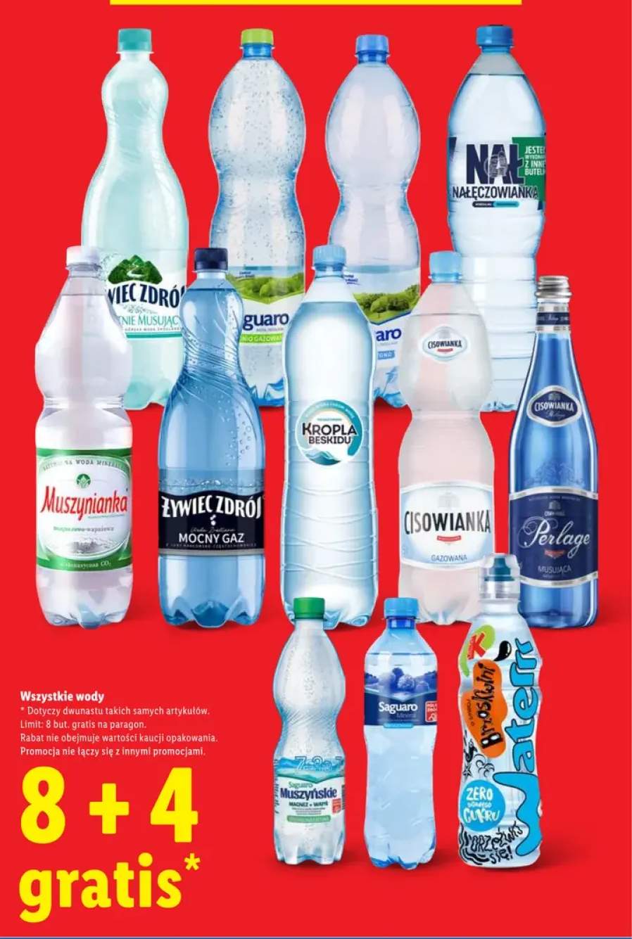 Woda niegazowana Żywiec Zdrój +11 wariantów
