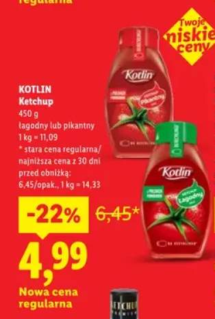 Ketchup łagodny Kotlin +1 wariant