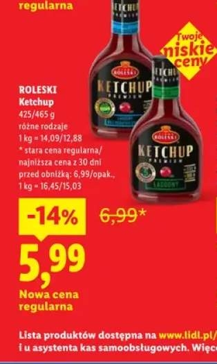 Ketchup Premium łagodny Roleski +1 wariant