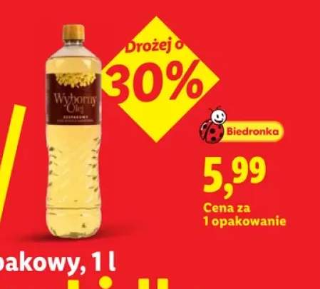 Olej rzepakowy Wyborny