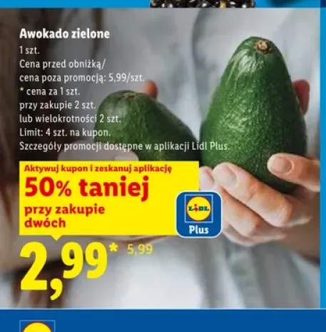 Awokado zielone