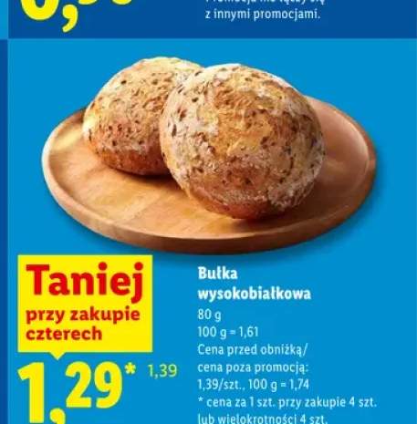Bułka wysokobiałkowa